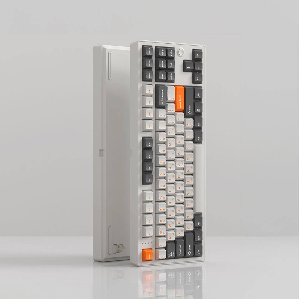 앱코 AR87G 원토글 노니드 무브 알루미늄 3모드 기계식 키보드 리치베리축