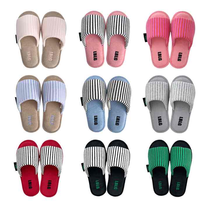 envy ストライプ ルームシューズ［6色・2サイズ］