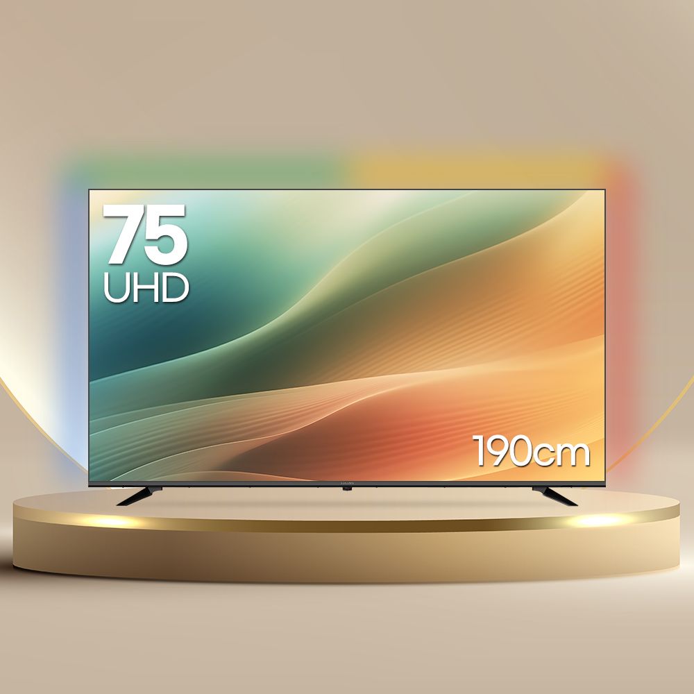 루컴즈 75인치 UHD 스마트 구글 TV 190cm T7502KUG