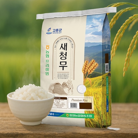 25년 새청무 10kg 햅쌀