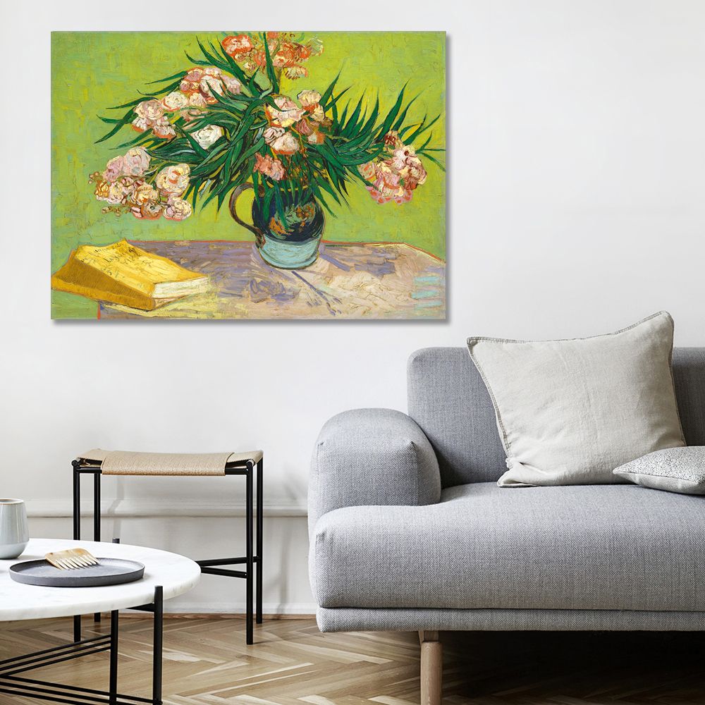 포스터메이커스 빈센트 반 고흐 협죽도 캔버스 액자 거실 명화 인테리어 그림