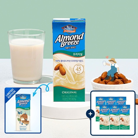 아몬드브리즈 오리지널 190ml 48팩+6팩증정