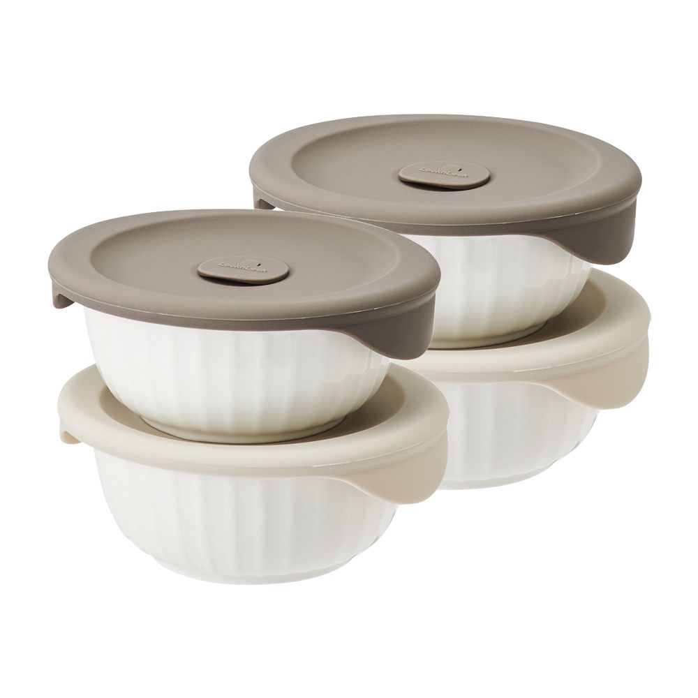 락앤락 바로한끼 도자기 밥용기 450ml 2P X 2SET 총 4개