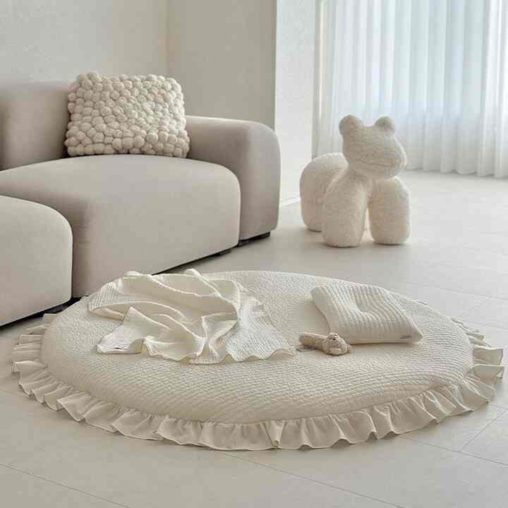 ベビー ラウンドラグ プレイマット