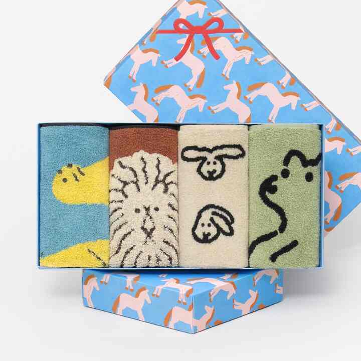 ベスト ハンドタオル 4点ギフトセット［8種］