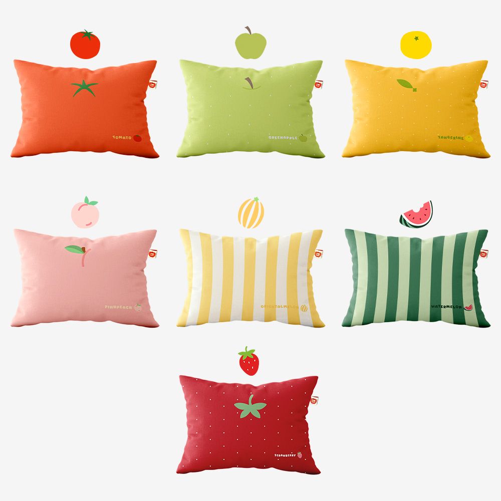 더자리 1+1 I'm Fruit 픽미픽미 항균 베개커버 40x60/50x70