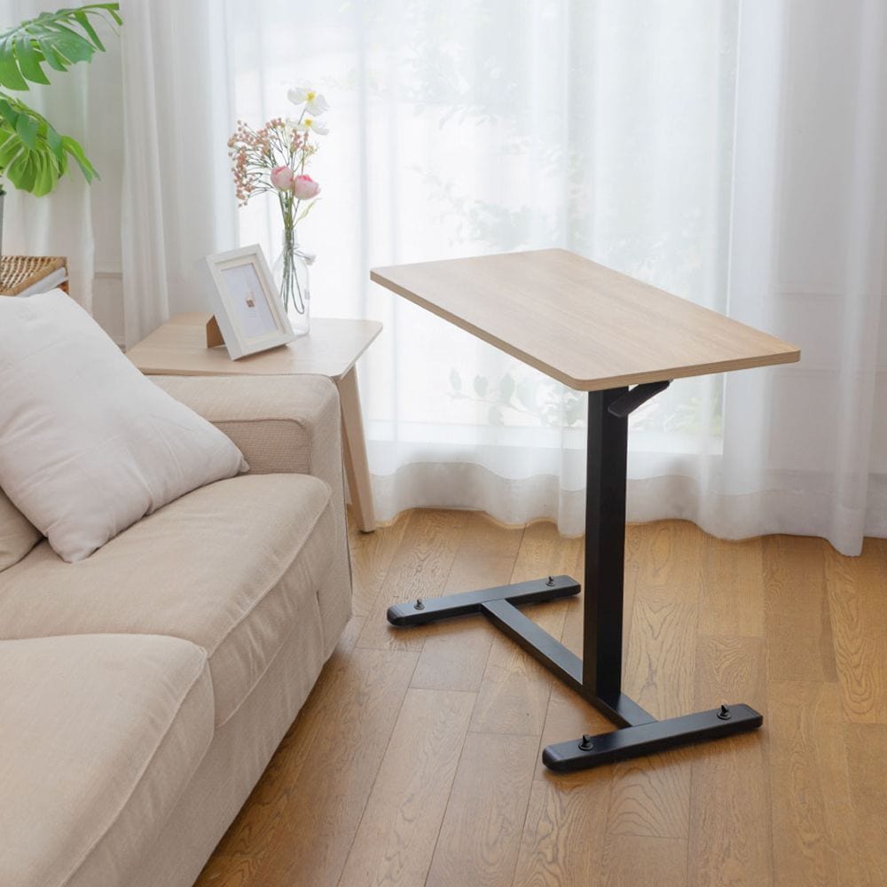 핏쳐 락기능 이동형 히든캐스터 수동식 높이조절 사이드 테이블 MS2 