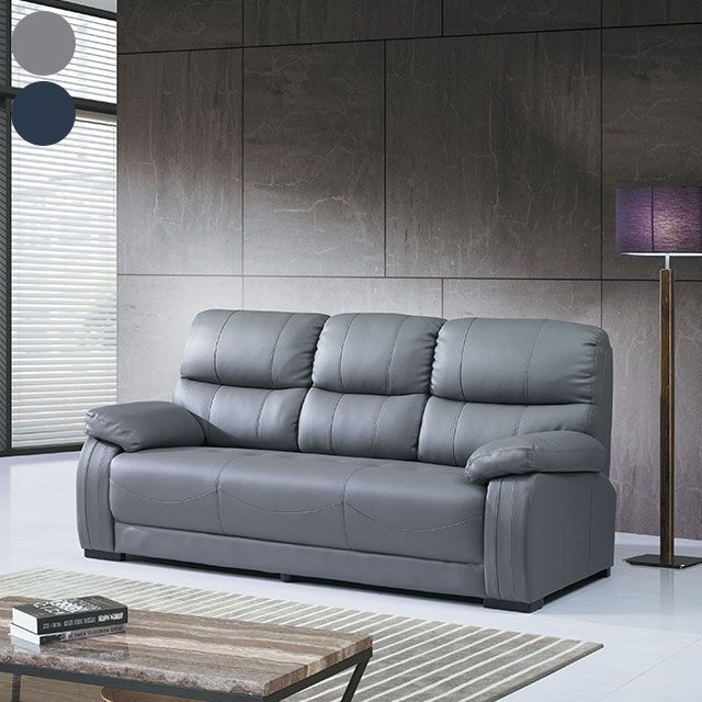 bllc퍼니처 미란지 D8 스웨이드 가죽 3인용 소파