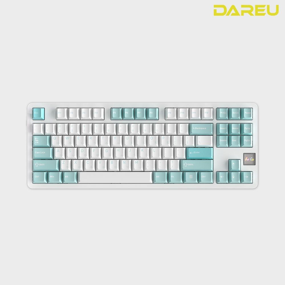 다얼유 A87PRO LCD 무선 기계식 키보드 텐키리스 한영각인