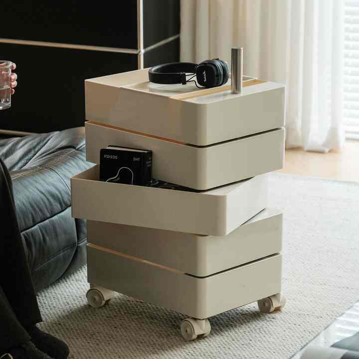 motion 回転式 キャビネットワゴン［5色・3サイズ］