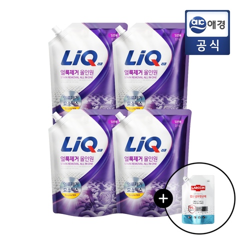 리큐 얼룩제거 올인원 세탁세제 2.1L
