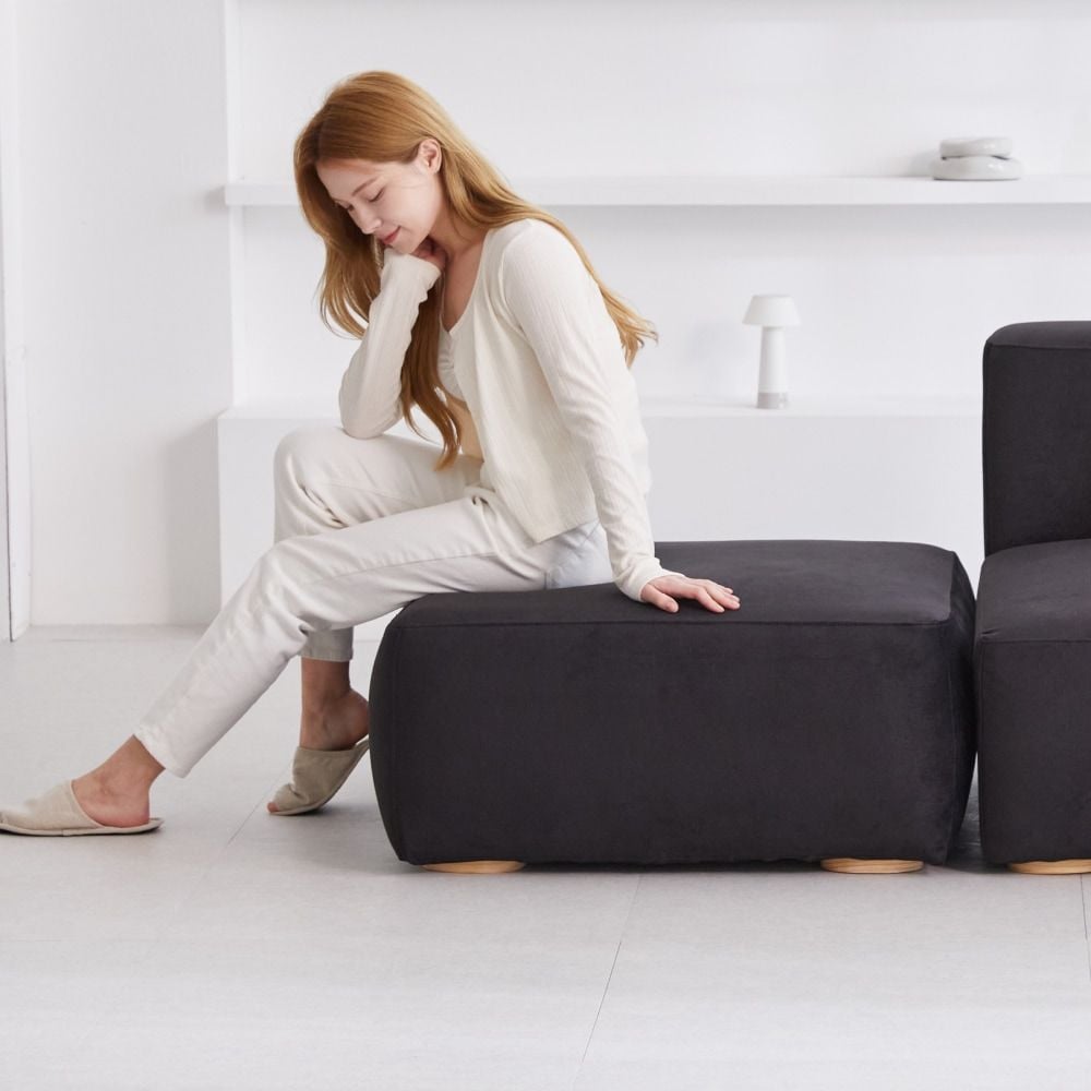 그리드슬립 피르메 아쿠아텍스 패브릭 스툴