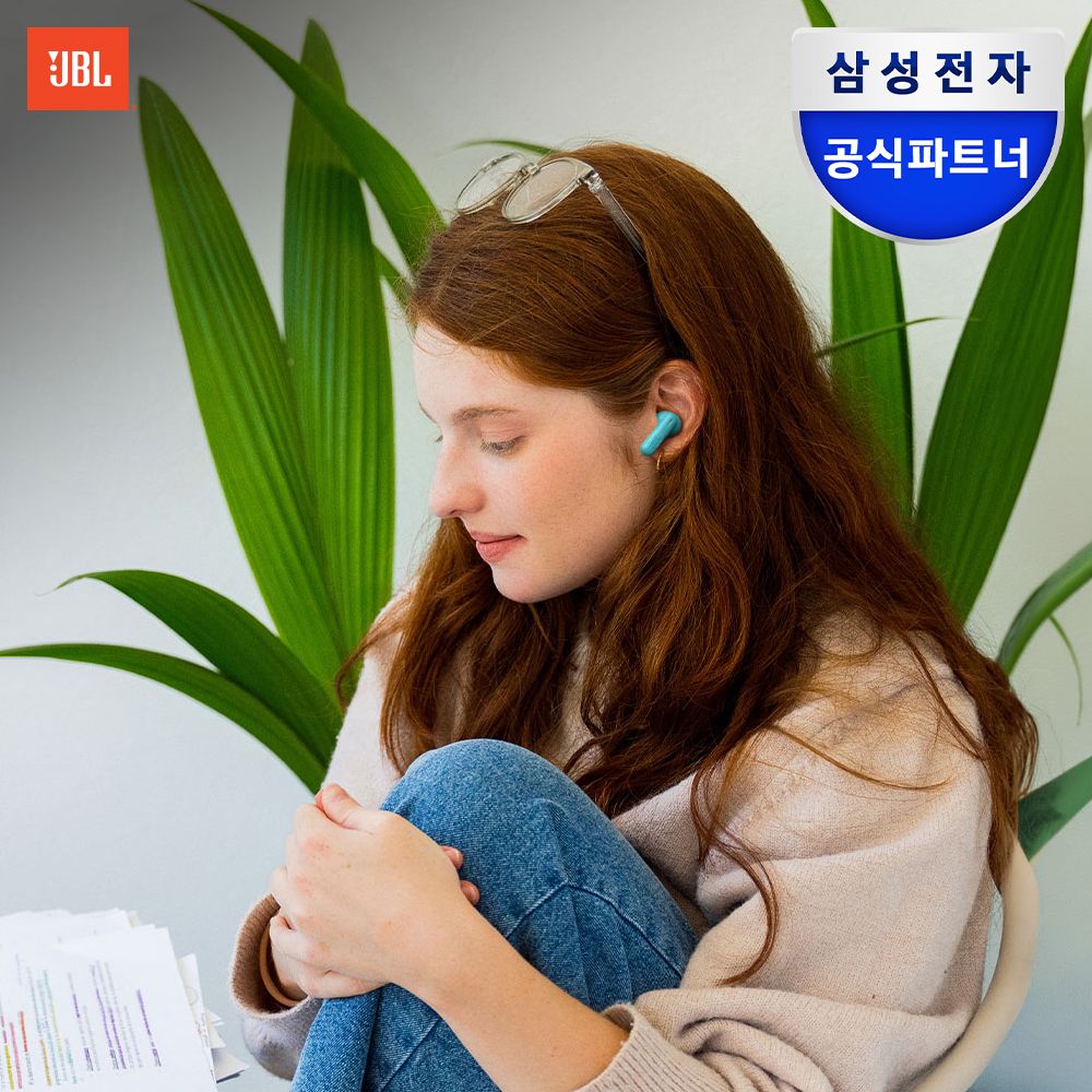 JBL 삼성공식파트너 WAVE BEAM2 노이즈캔슬링 무선 블루투스이어폰