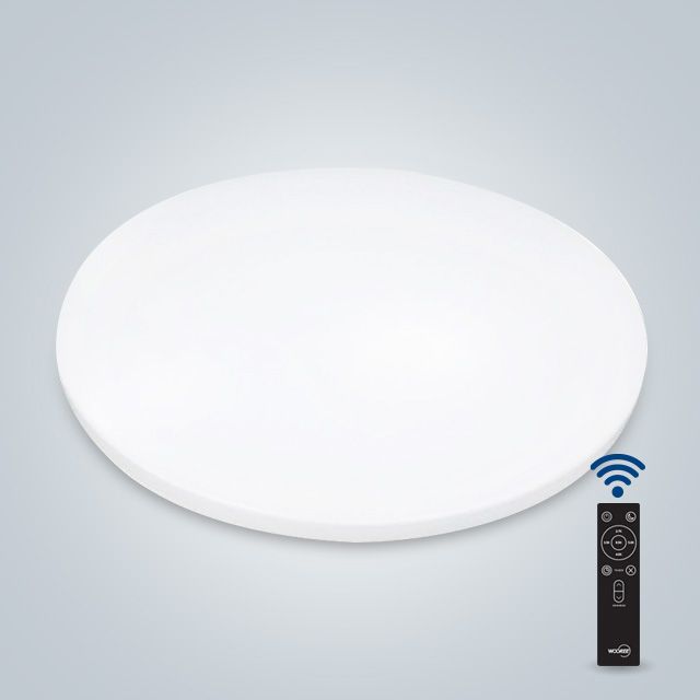 장수램프 LED 퓨어스마트 원형 방등 리모컨 60W 밝기조절 색변환 방 조명 