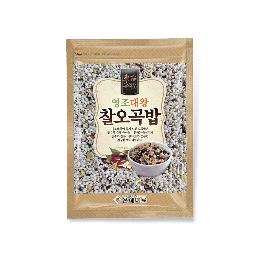 더프레시 곡물마켓 국내산 오곡밥 500g 잡곡밥
