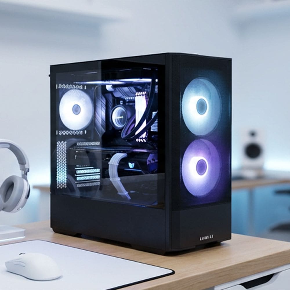 서린컴퓨터 7800X3D_RTX5070_RAM 16GB_랜쿨207 블랙 게이밍PC