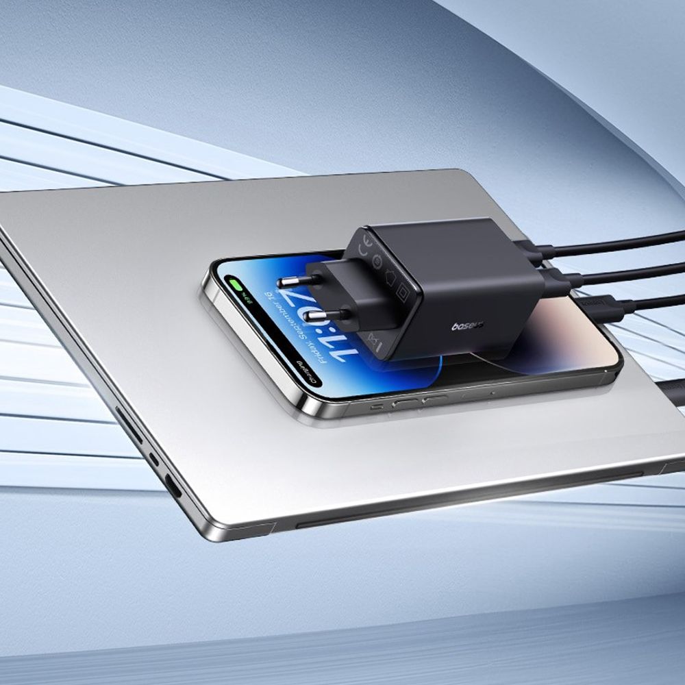 베이스어스 고속충전기 65W GaN6 Pro 2C+2U 4포트 멀티 충전기