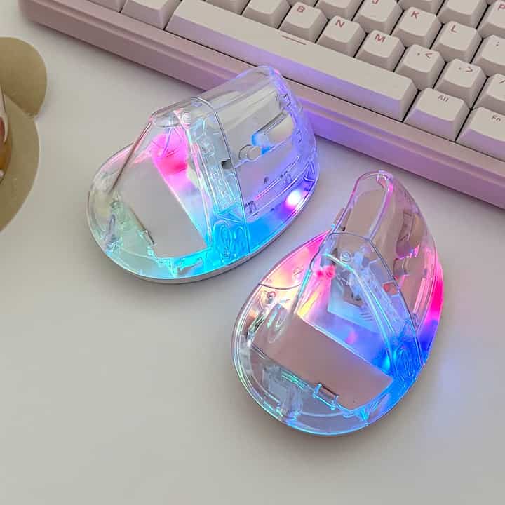 透明しずく ワイヤレスマウス［2色］