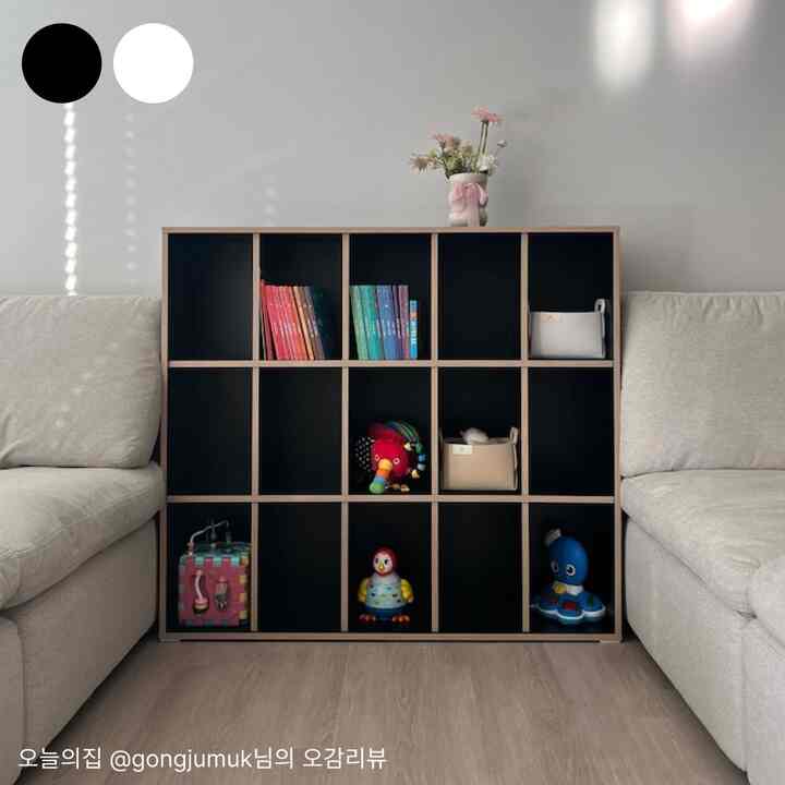 ROCO キッズ本棚 3段［2色・3サイズ］