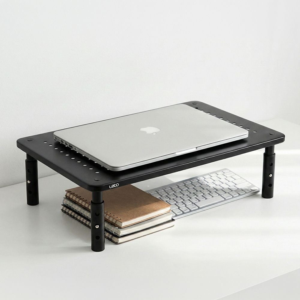 [오늘출발] [신상품] 레토 레토 3단 높이조절 메탈 모니터 받침대 LMS-A07