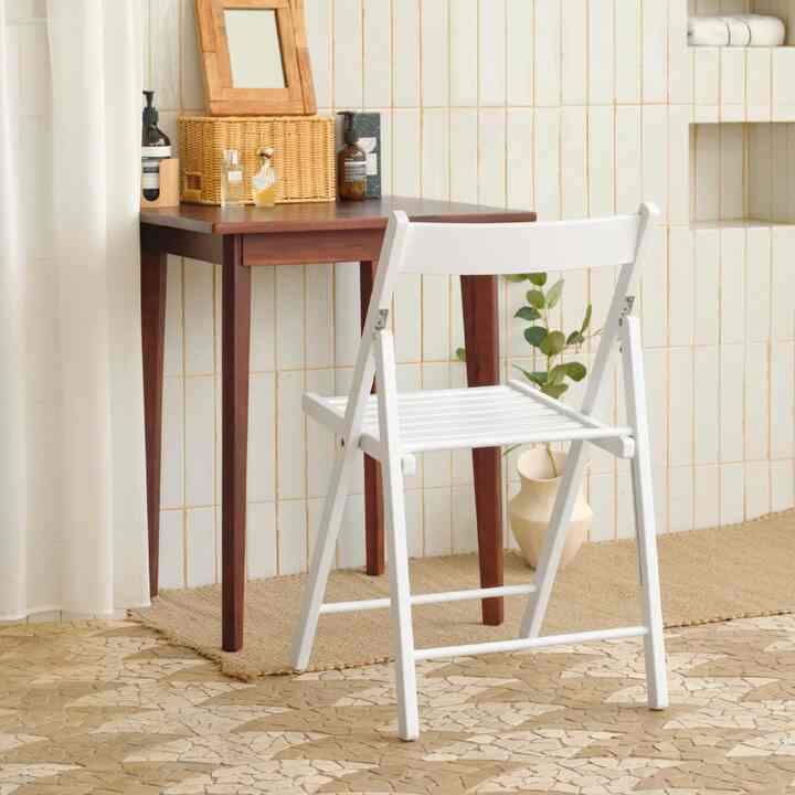 Aiden Teak 折りたたみチェア［3色］