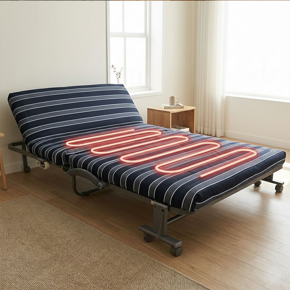 라꾸라꾸 침대2인용 온열 열선내장형 6탄 더블 접이식침대 CBK-006D 