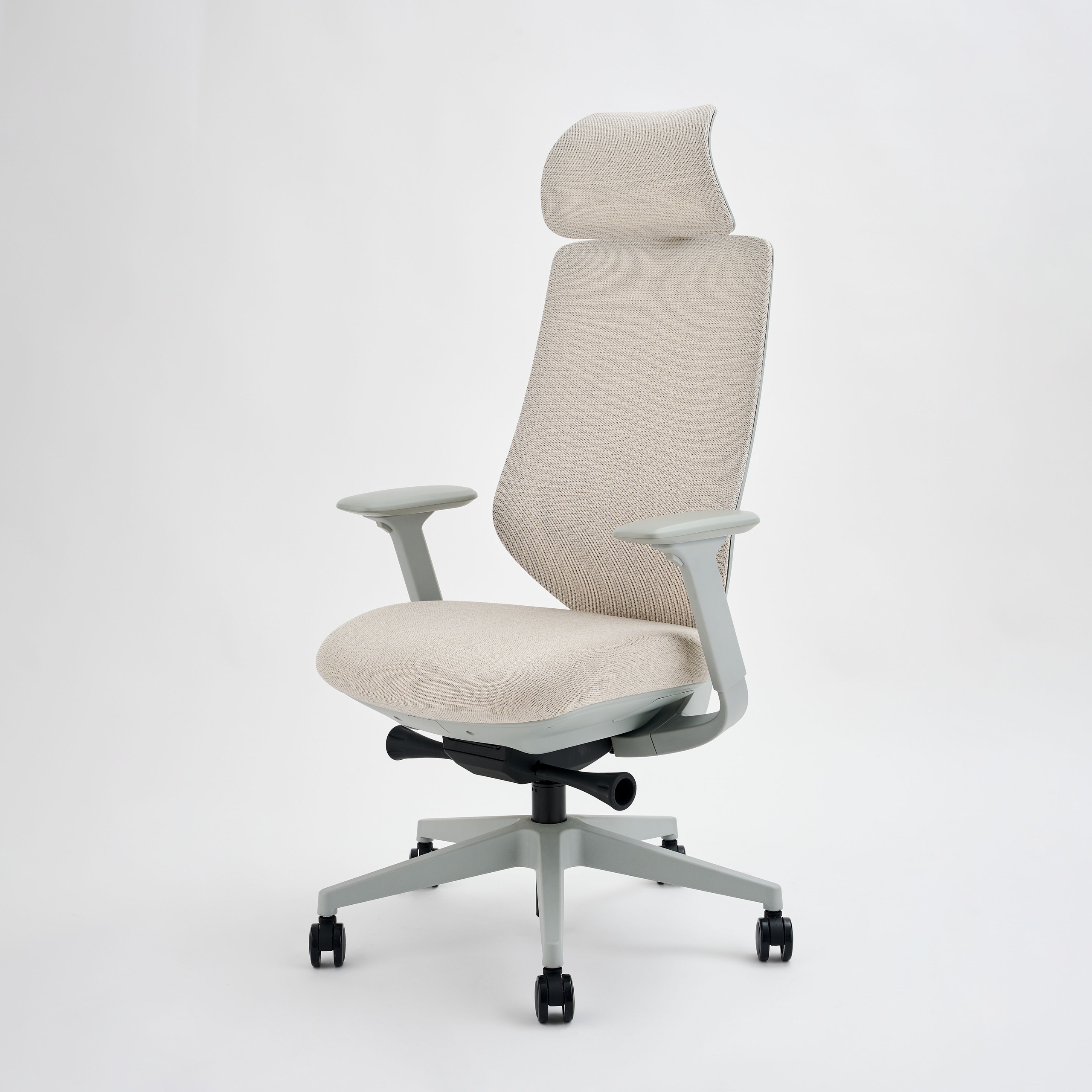 [신상품] 레니프 유니백체어 프로 컴퓨터 사무용 책상 의자 오트밀 그레이