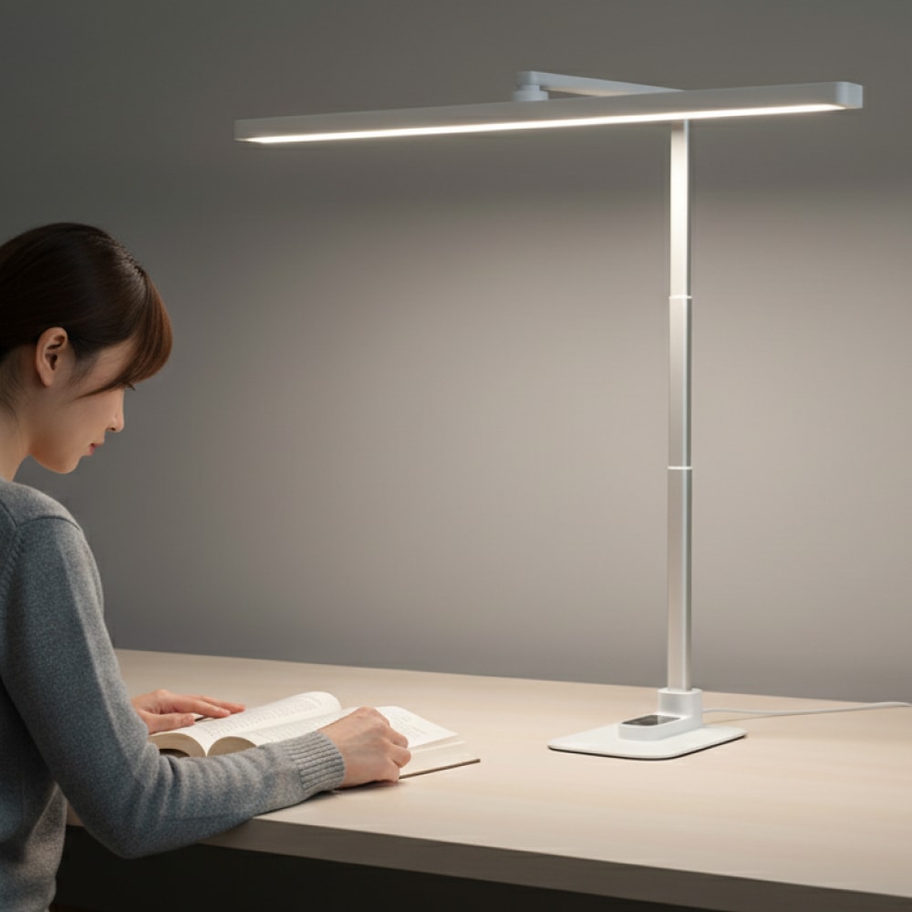 라벤조명 루마 LED 스탠드 와이드 책상 조명 공부 독서등