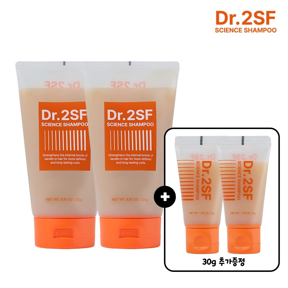 샴푸·린스 > 닥터 2SF 단백질 케어 샴푸 250g 2개 + 30g 2개 | 오늘의집 쇼핑