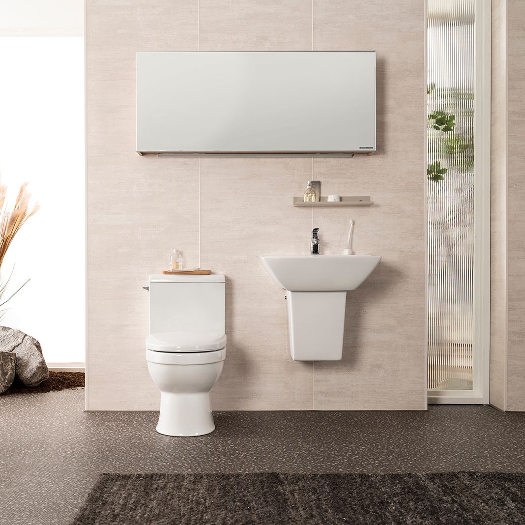 [신상품] 한샘 이지바스3 아이보리 낭트 공용욕실