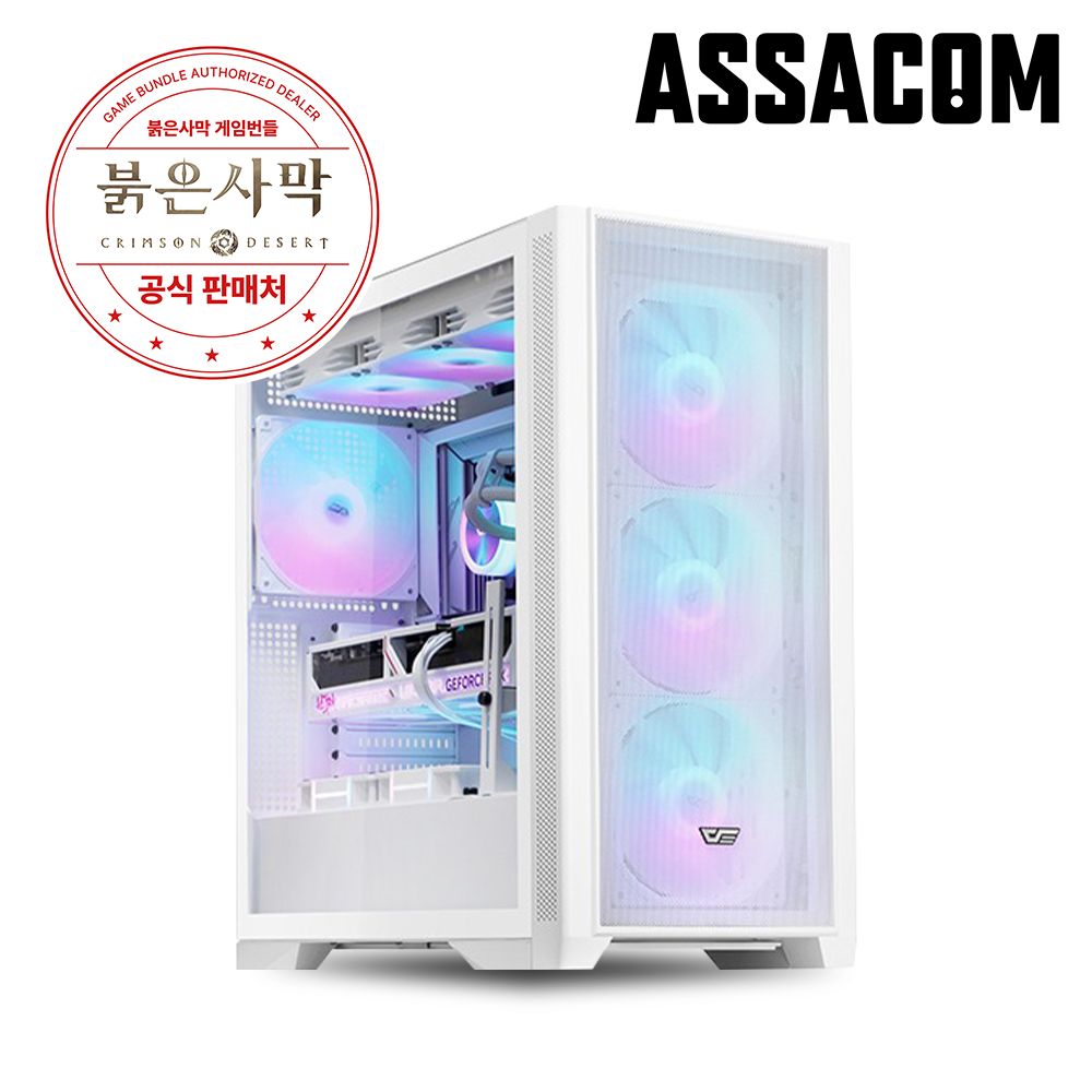 아싸컴 AMD 반본체_9800X3D+32GB+1TB_화이트 / B850