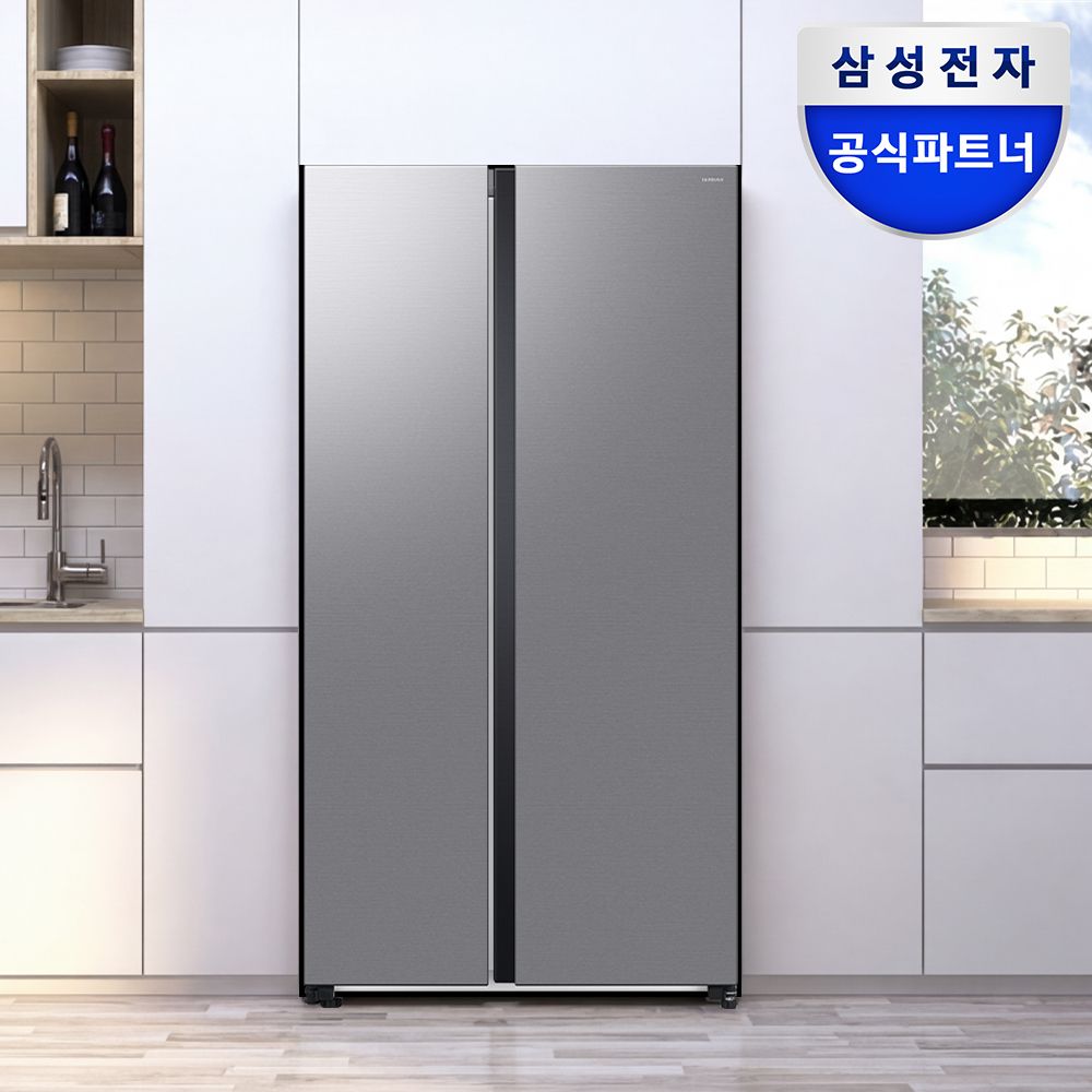 삼성전자 삼성 비스포크 RS84DG5002M9 양문형 냉장고 852L 젠틀실버