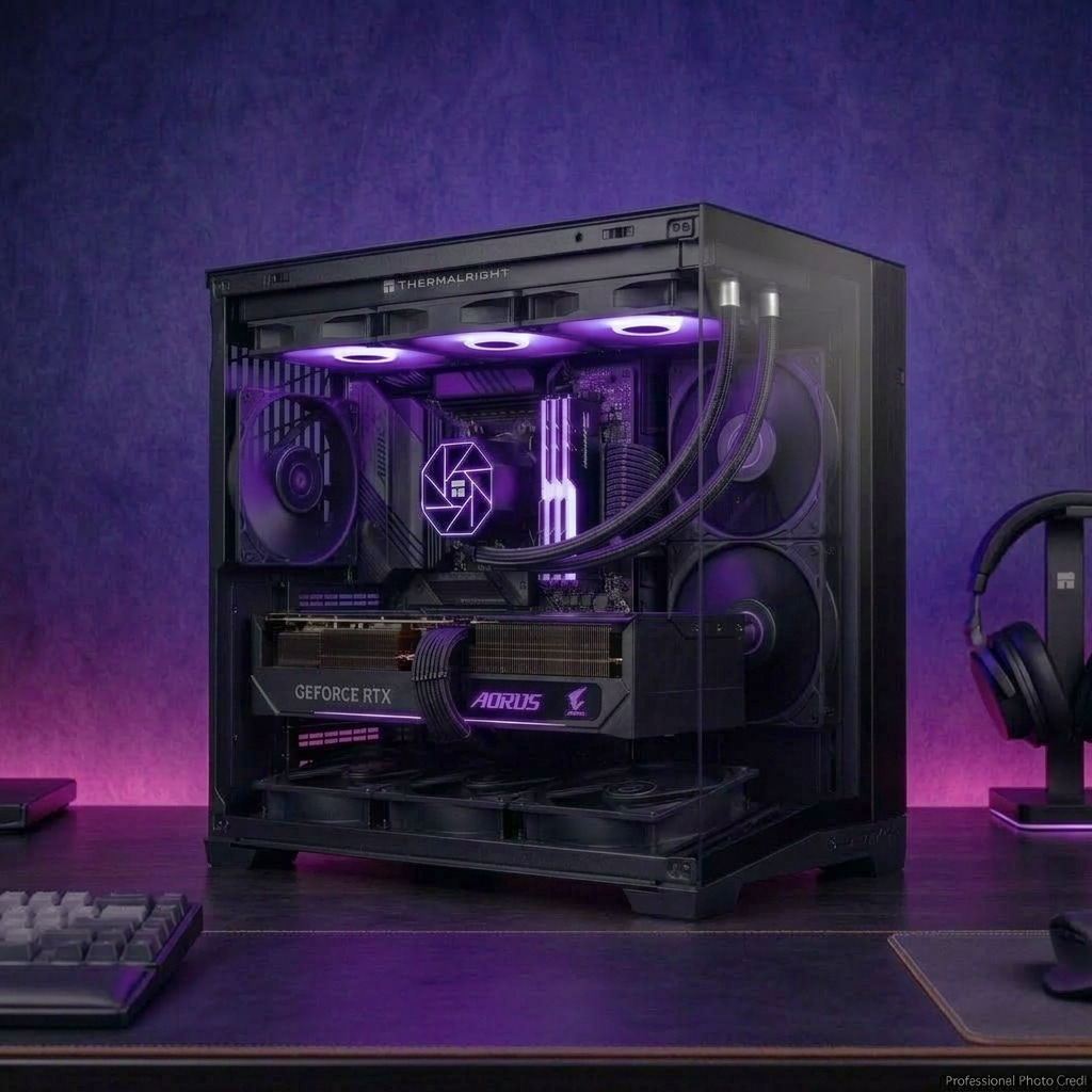 서린컴퓨터 9800X3D_RAM 32GB_O11D MINI V2 블랙 반본체PC