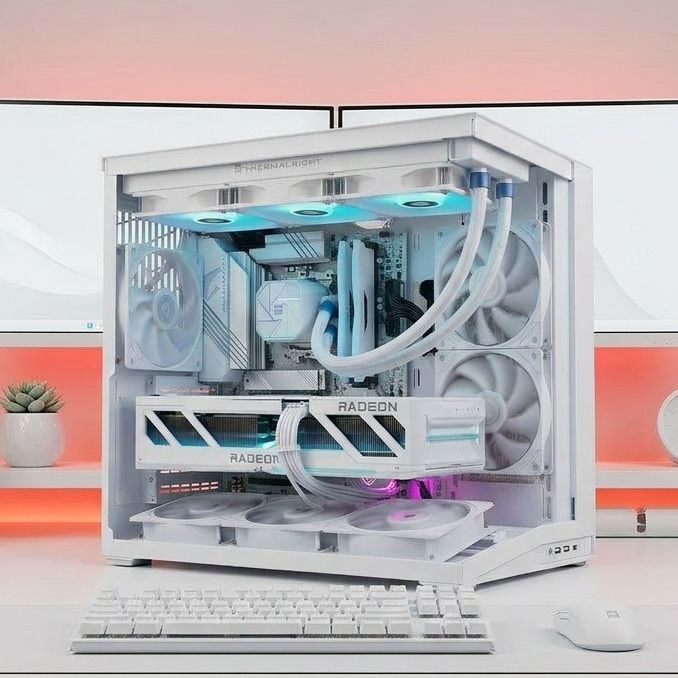 서린컴퓨터 7800X3D_RX 9070 XT_O11D MINI V2 FLOW 화이트 게이밍PC