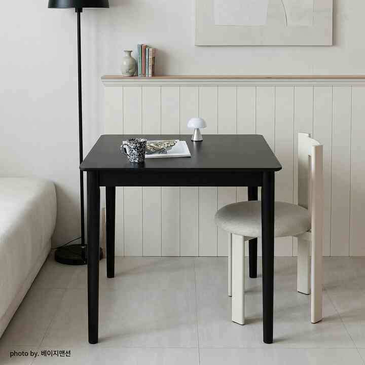 Heidi 四角 ウッド ダイニングテーブル［2色・2サイズ］