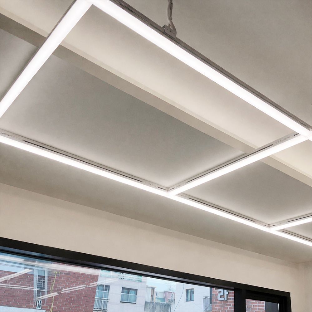 리브하우스 레일조명 T라인 조명 라인등 레이스웨이 슬림 트랙 플리커 A. 슬림T라인