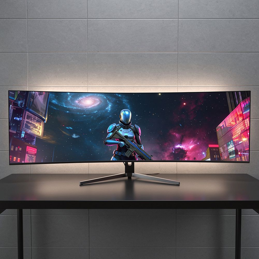 크래프티스 CR49DQ60C 124cm(49인치) 5K DQHD 울트라와이드 게이밍 모니터
