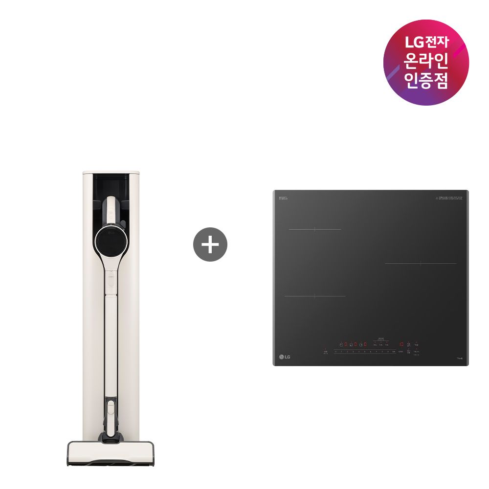 LG전자 LG 코드제로 AI 오브제 A9 + LG 인덕션( AI927WA + BEI3ASB2OE )
