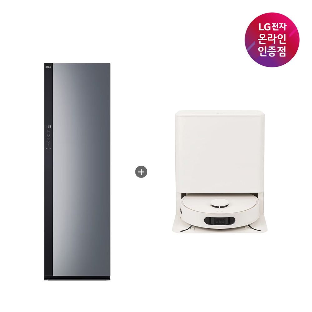 LG전자 LG 스타일러 오브제컬렉션 + 코드제로 AI 로보킹 (SC5GMR52S + B95AWBH)