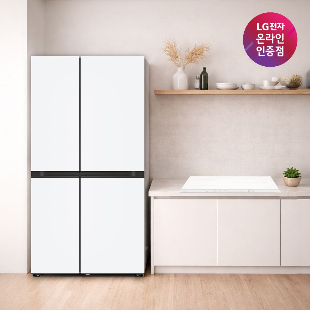 LG전자 LG 디오스 AI 양문형냉장고 + LG 인덕션(S836MQQ012 + BEI3QKHLOE)