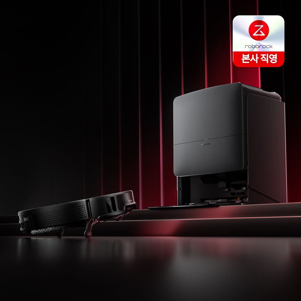 로보락 [런칭프로모션] S10 MaxV Slim 로봇청소기 일반형 블랙