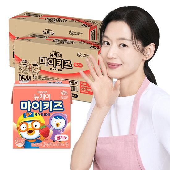 대상웰라이프 뉴케어 마이키즈 딸기맛 (150ml24팩), 2박스