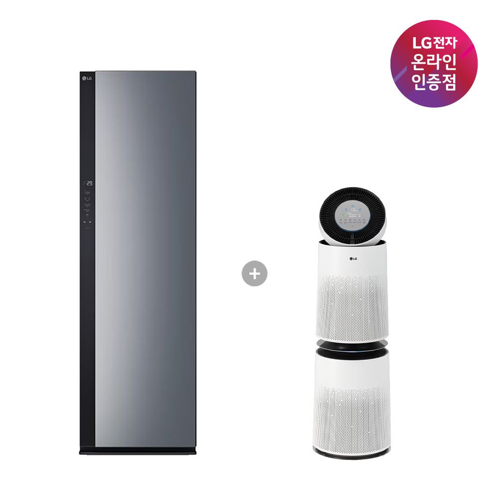 LG전자 LG 스타일러+퓨리케어 공기청정기 (SC5GMR52+AS285DWWC)