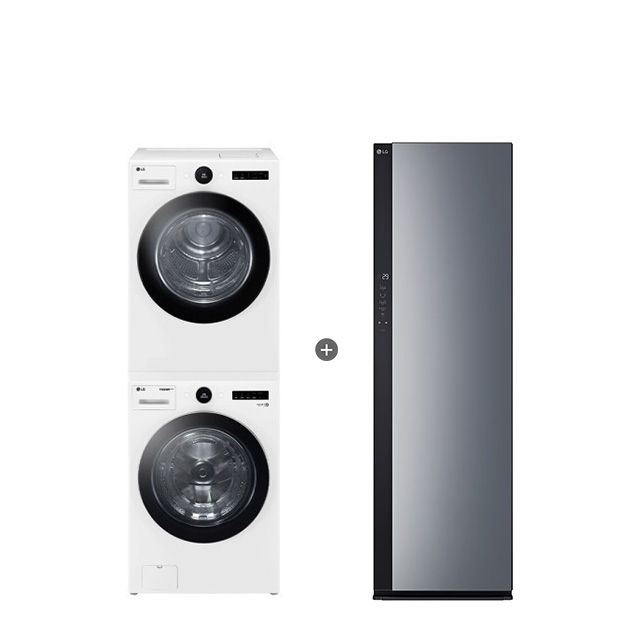 LG전자 LG 트롬 세탁기건조기 세트 + LG 스타일러(FX23WNR-2WQ + SC5GMR52S)
