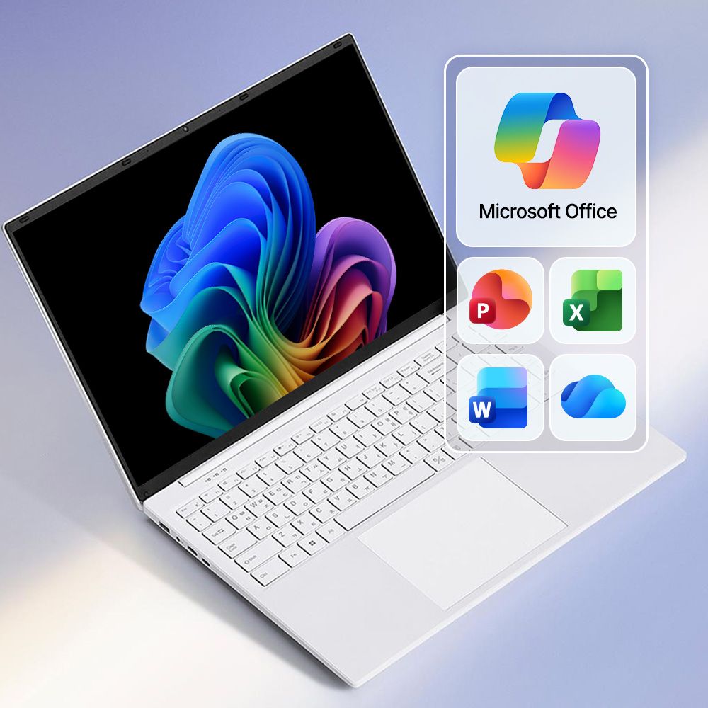 베이직스 베이직북 MS office 16 16/512GB Win11 사무용 업무용 노트북