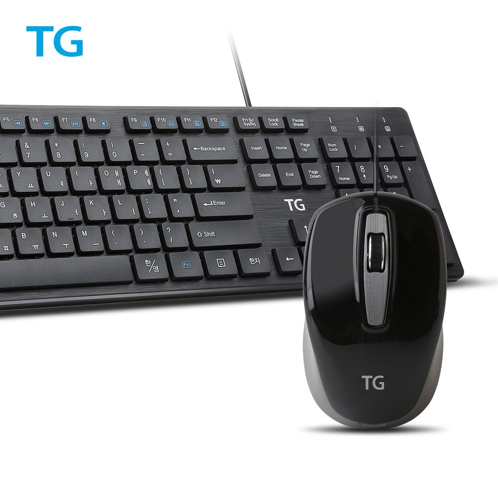 TG TG-KM500US 마우스+키보드 유선 세트