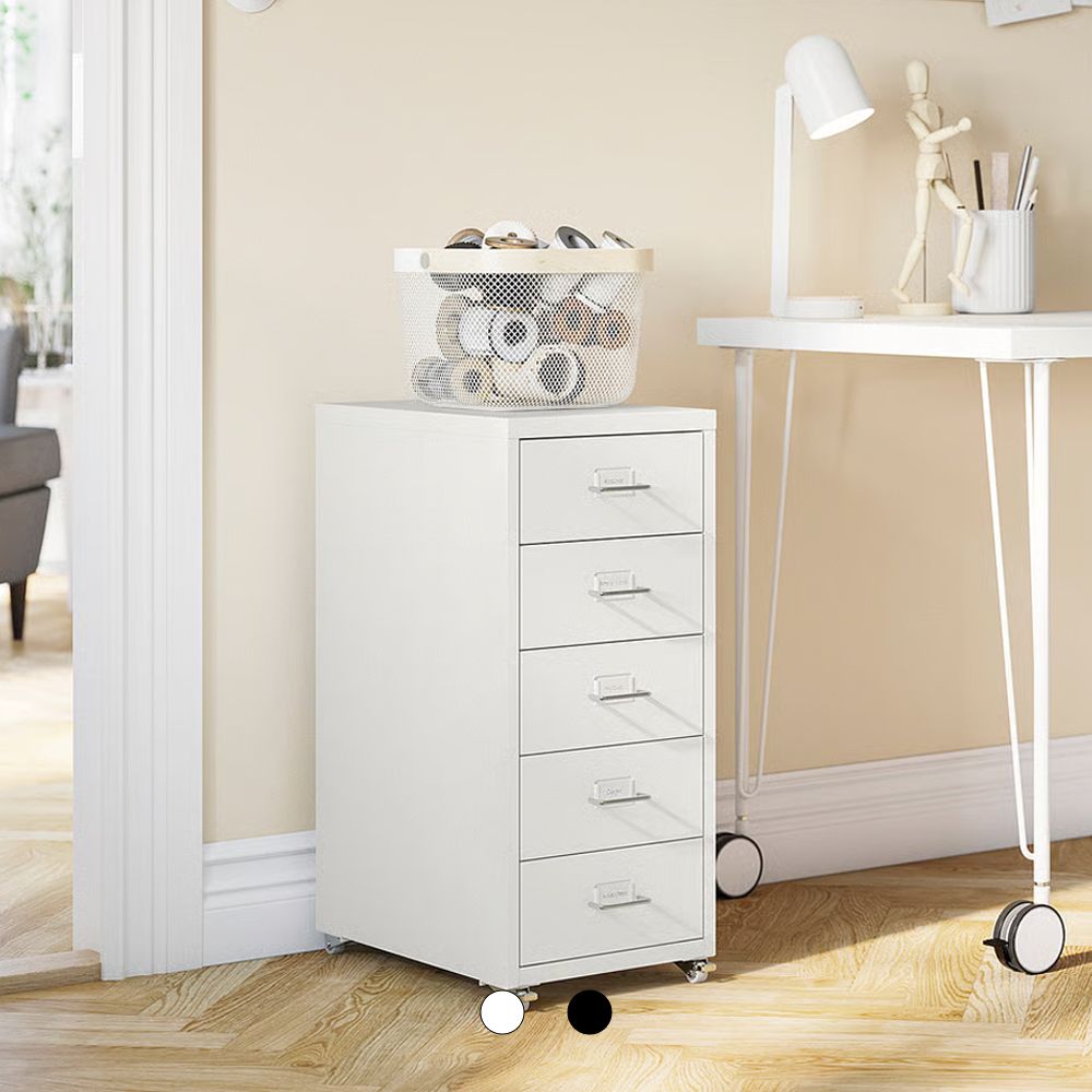 이케아 헬메르 철제 이동식서랍장 책상밑 (이중박스포장) 
