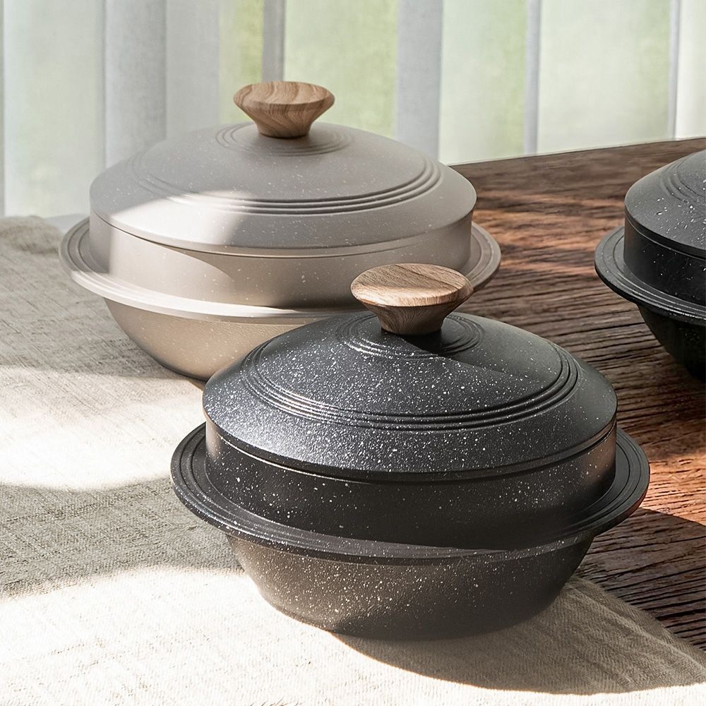 압력솥·찜솥 > IH 직화 인덕션 정담은 가마솥 3중 뚝배기 냄비 (2size) 솥밥 돌솥 신혼 집들이선물 | 오늘의집 쇼핑