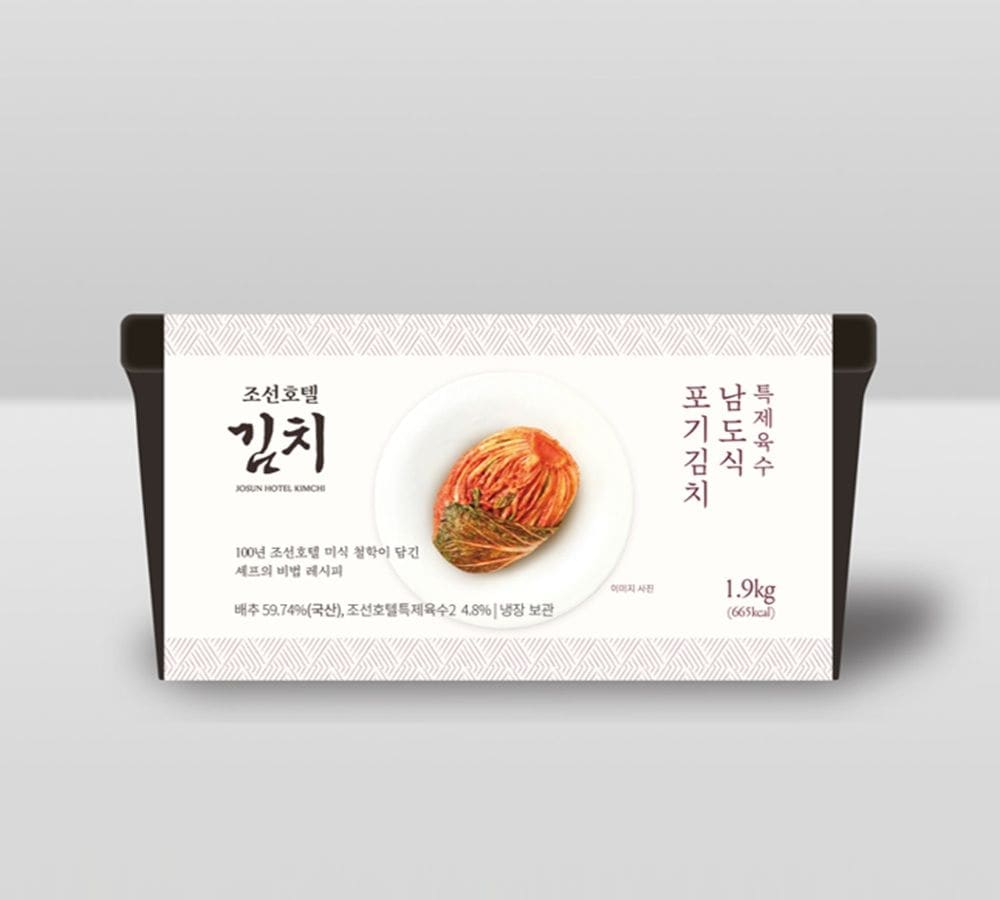 조선호텔 조선호텔 특제육수 남도식 포기김치