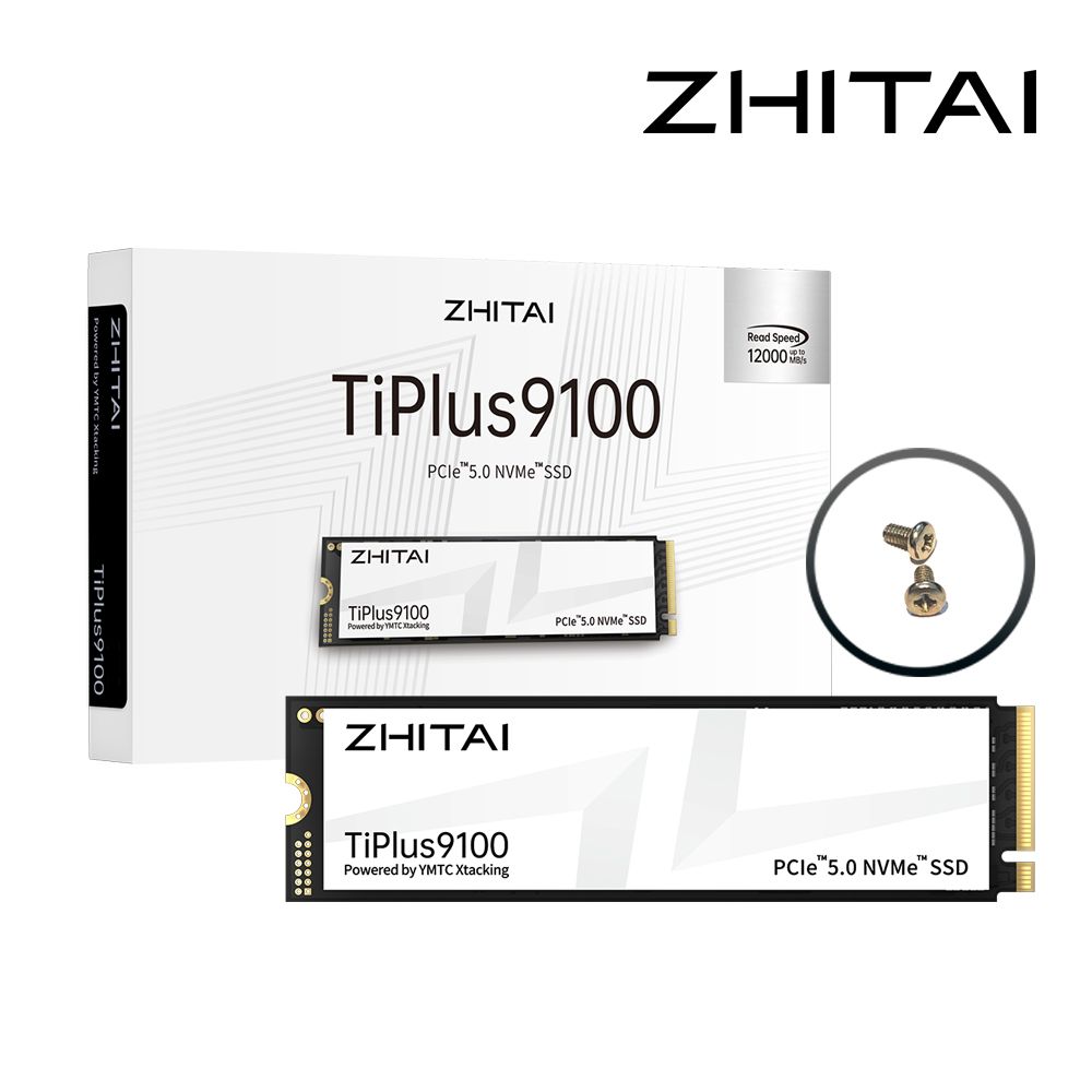 ZHITAI YMTC ZHITAI TiPlus9100 M.2 NVMe SSD (나사킷 포함)